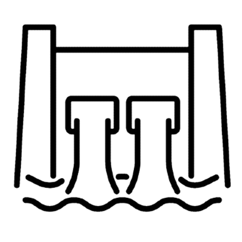 Hydroelectric icon